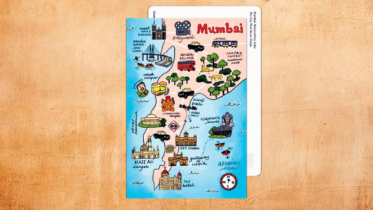 The Mumbai heritage postcard