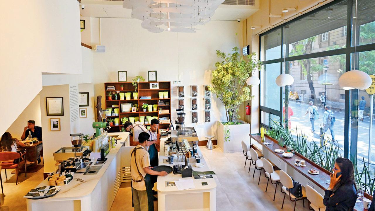 Interiors of the Fort cafe