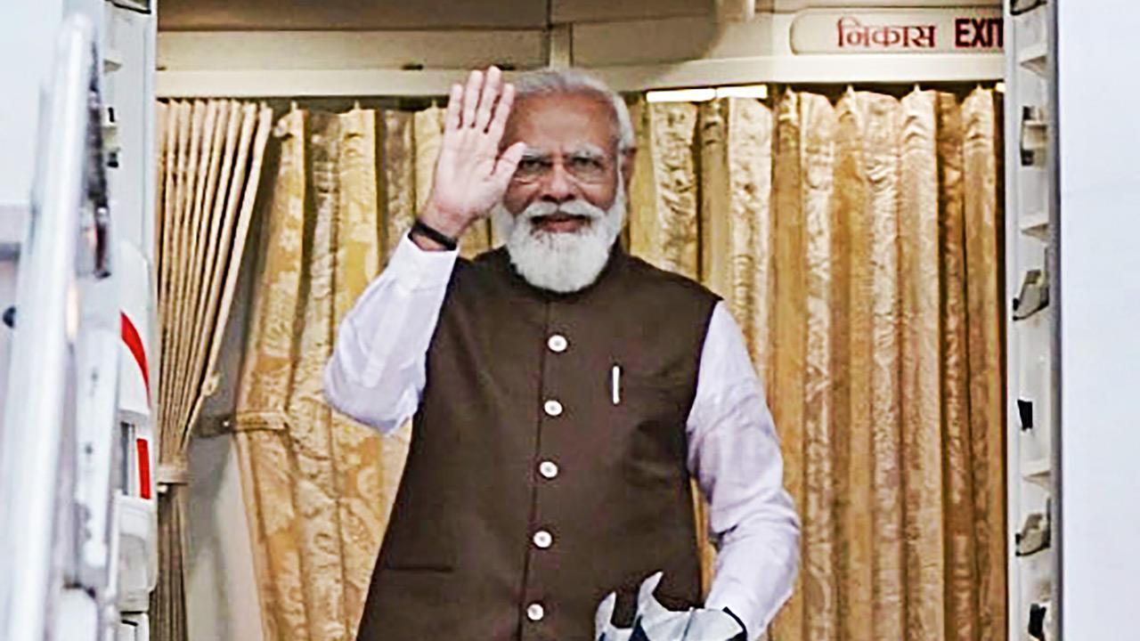 PM Modi arrives in Delhi after concluding his visit to Singapore, Brunei