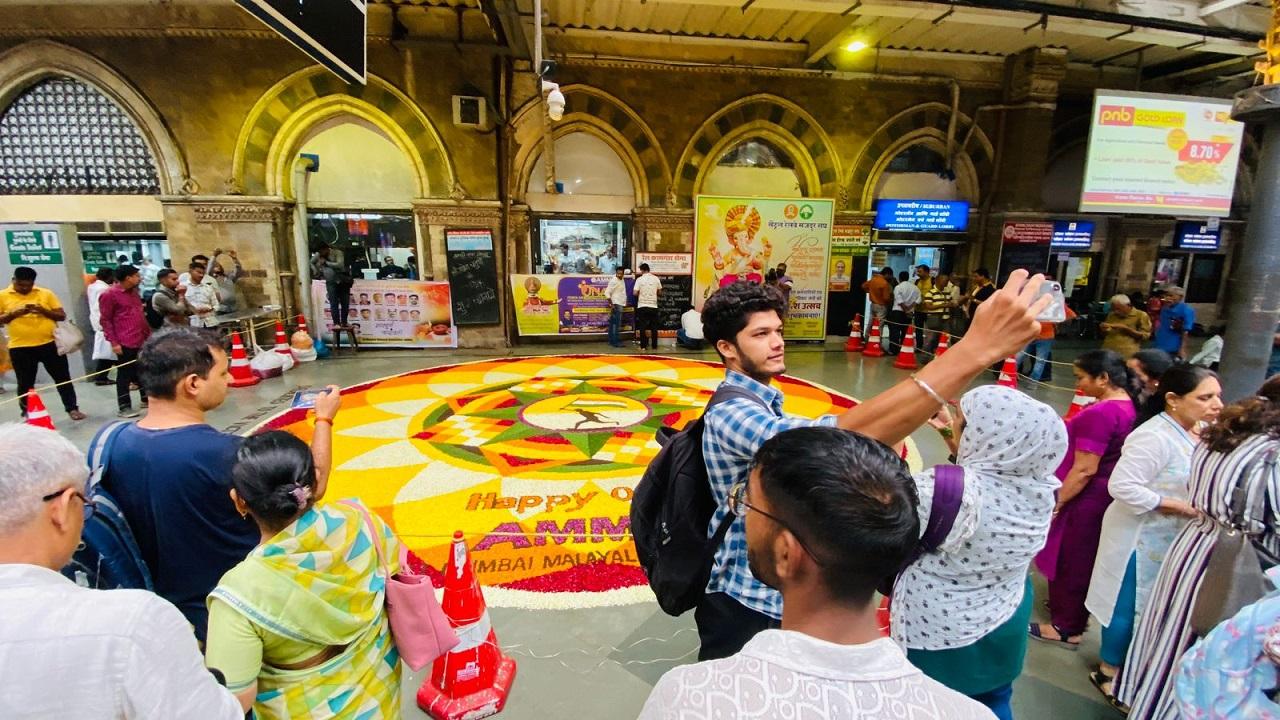 AMMA dedicated this year’s Onam decoration to the memory of 26/11 victims, promoting peace and harmony for all