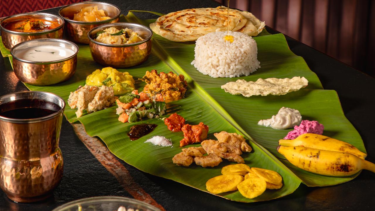 A complete feast At JW Marriott Mumbai Juhu, the Indian-speciality restaurant, Saffron, is hosting a special Onam Sadhya menu with a 17-dish spread that includes some of Kerala's favourite dishes on September 15. Some of the highlights are dishes such as the refreshing Beetroot and Cucumber Pachadi, the hearty Kadala Curry, the delicate Olan, and the much-loved Malabari Parotta. Diners can end their meal with Sarkkara Varatiyatu, a sweetened coconut treat, or Ada Pradaman, a sweet, creamy dessert. 
When: September 15 Where: Saffron, W Marriott Mumbai Juhu, JuhuTime: 12:30 pm to 3 pm for lunch; 7 pm to 11:30 pm for dinnerPrice: Rs 3,500 plus taxes Contact: + 91 22 6693 3344, +91 90046 16506 for enquiries