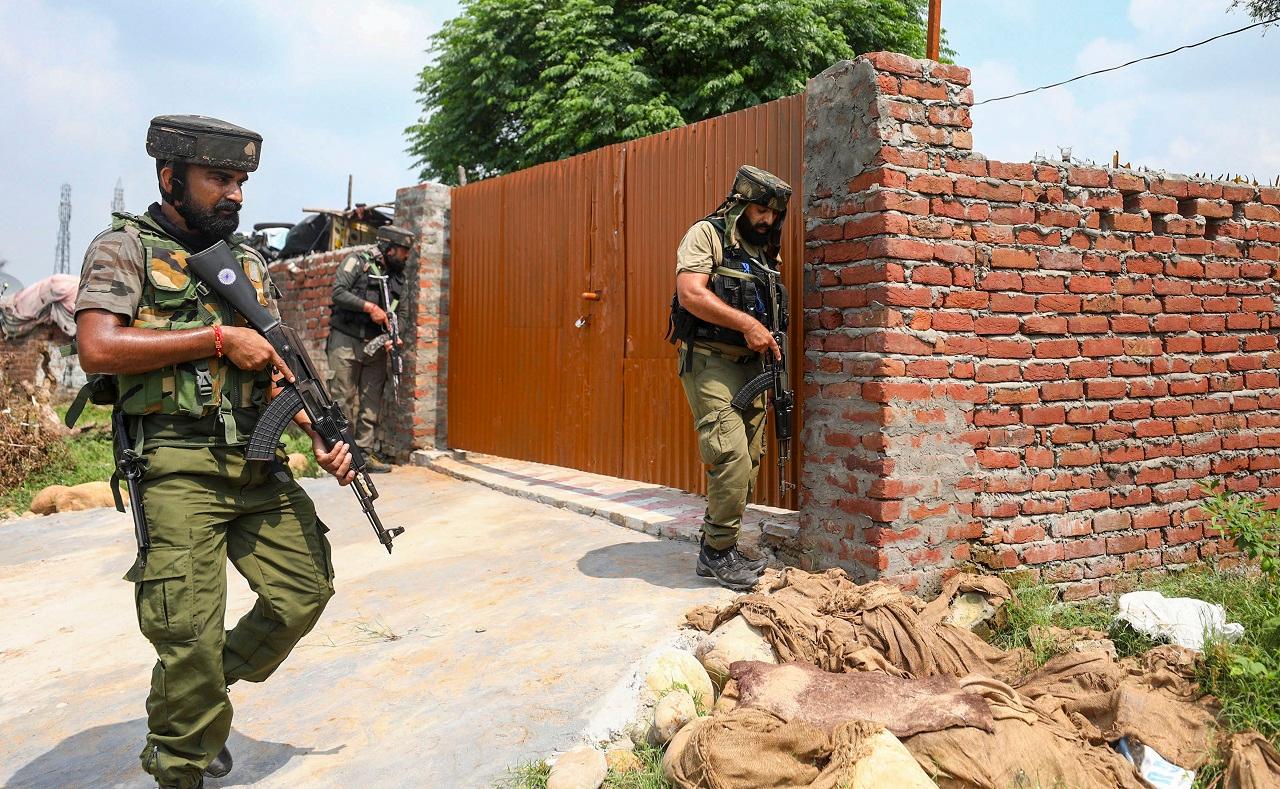 Earlier, the officials said that a brief firing took place when suspected terrorists opened a few rounds on one of the army posts guarding one of the biggest security camps in the winter capital