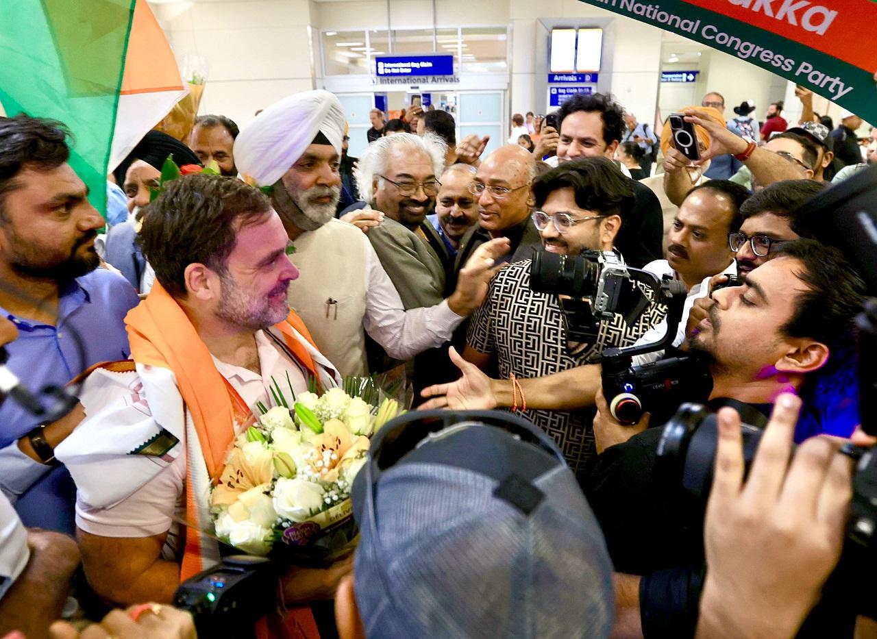 Earlier on August 31, Sam Pitroda said that this is Rahul Gandhi's first visit to the US after becoming the Leader of the Opposition in the Lok Sabha