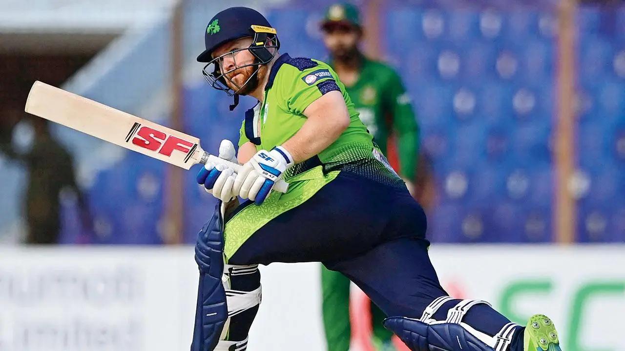 Paul Stirling
Ireland's Paul Stirling known for his monstrous sixes is in the second position. Making the most out of the powerplay, the veteran registered a score of 67 runs in 25 balls during the T20I match against West Indies back in 2020