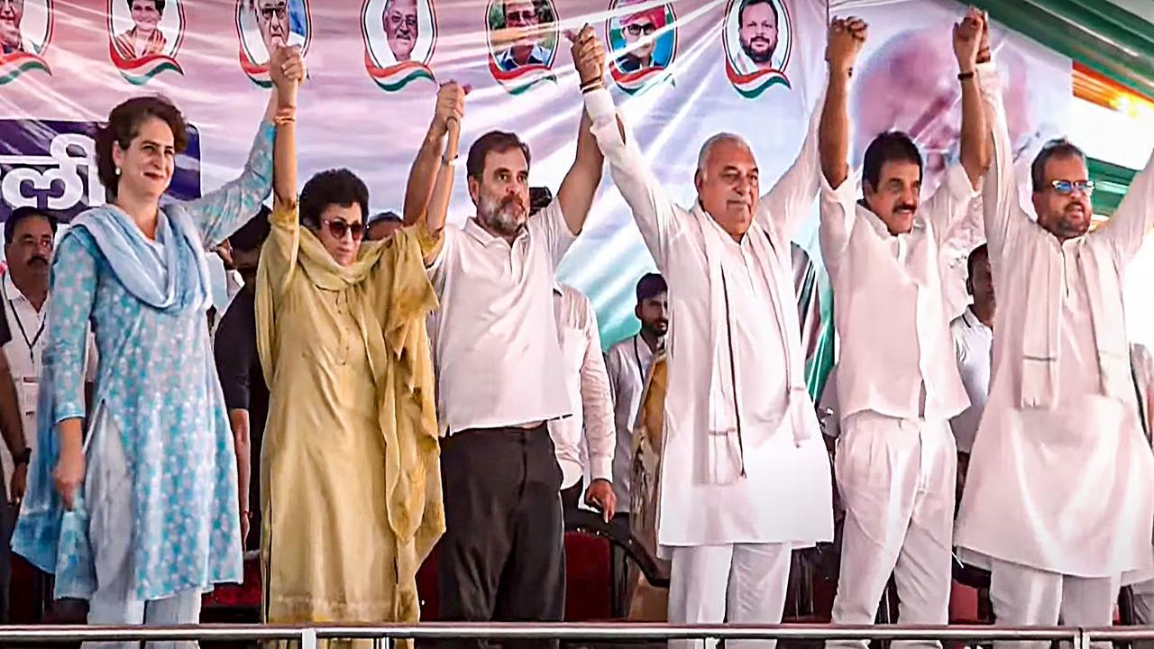 Haryana surveys: BJP plans to nab away pension plans from Agniveers, claims Rahul