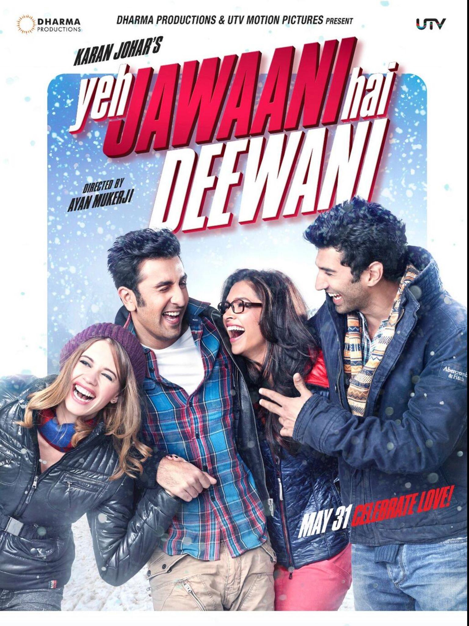 Yeh Jawaani Hai Deewani (2013)
   - Character: Kabir 
