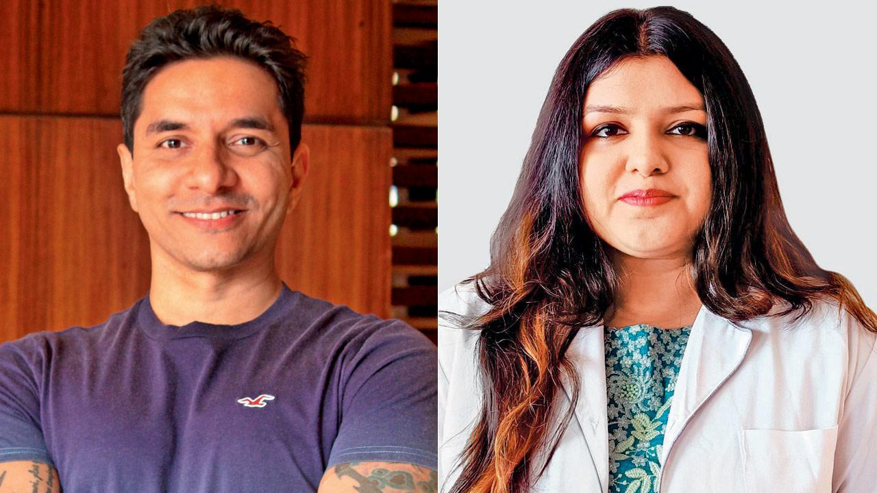 Luke Coutinho and Riya Desai