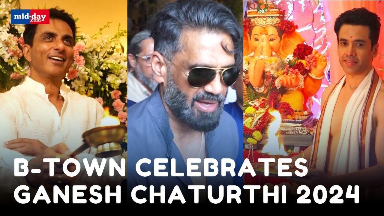 Ganesh Chaturthi 2024: Sonu Sood, Suniel Shetty and Tusshar Kapoor 