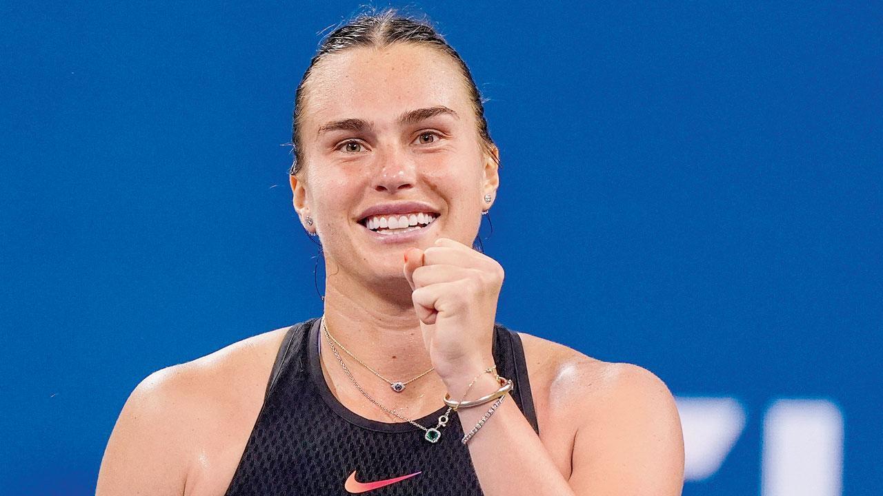 World No. 2 Sabalenka beats Mertens to enter last eight
