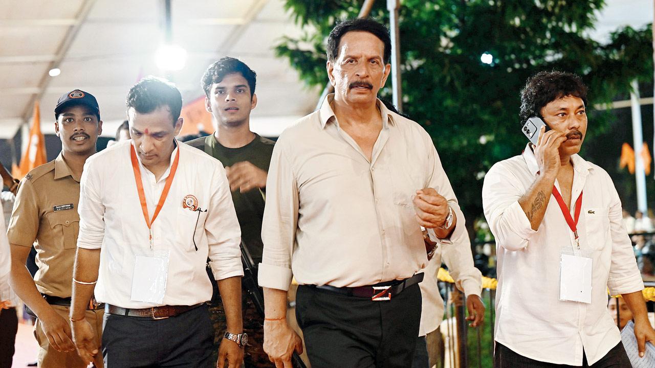 Sanjay Shinde was posted in Thane, where he initially joined the Anti-Extortion Unit under Pradeep Sharma (in picture). File pic/Satej Shinde