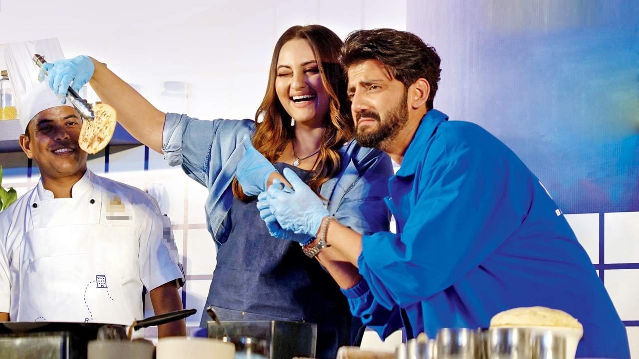 Sonakshi Sinha's first attempt at cooking after marriage with Zaheer Iqbal