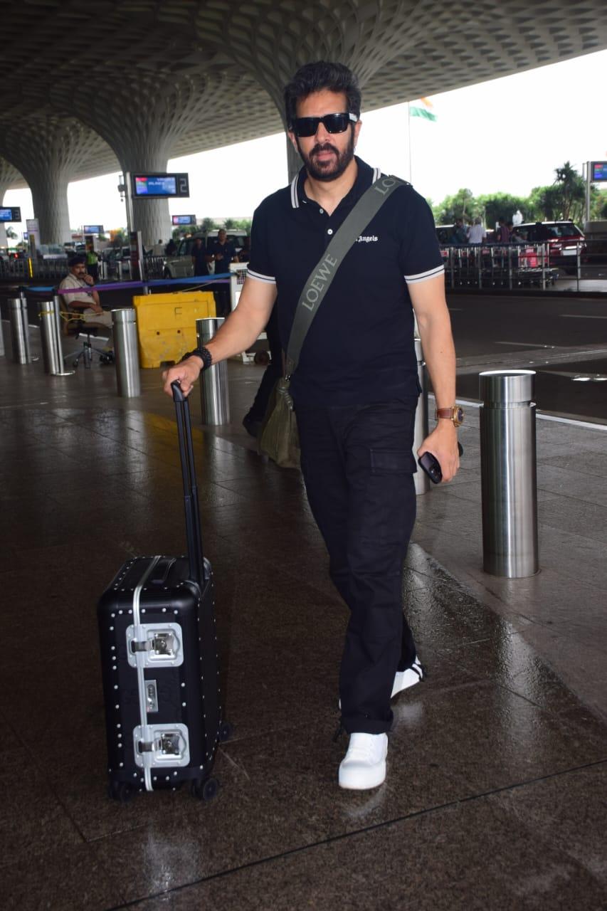 Kabir Khan jetted off from the city, this morning