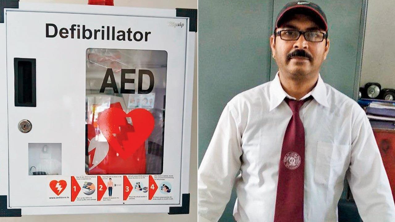 Mumbai: Official saves man’s life with AED at station