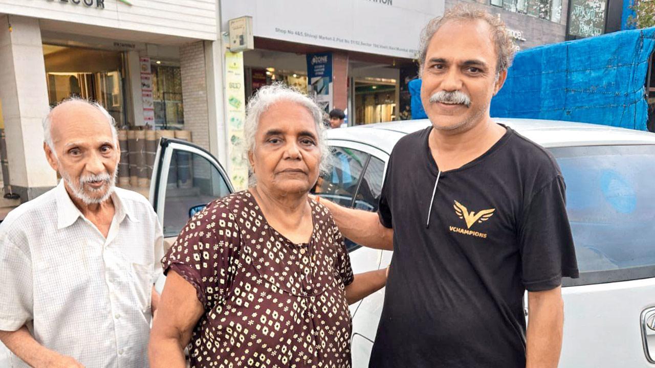 Navi Mumbai: Missing for seven hours, elderly couple reunited with family