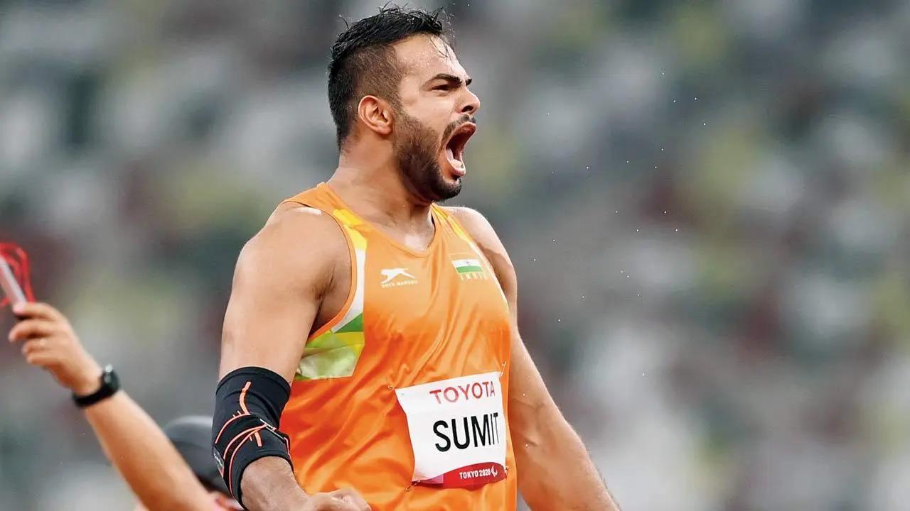 Indian javelin throw ace Sumit Antil became the first Indian male to defend their Paralympics title, making it back-to-back gold in the F64 event with a stunning Paralympic record-breaking throw of 70.59 m. He broke his own previous record set during the Tokyo 2020 not once, but thrice
