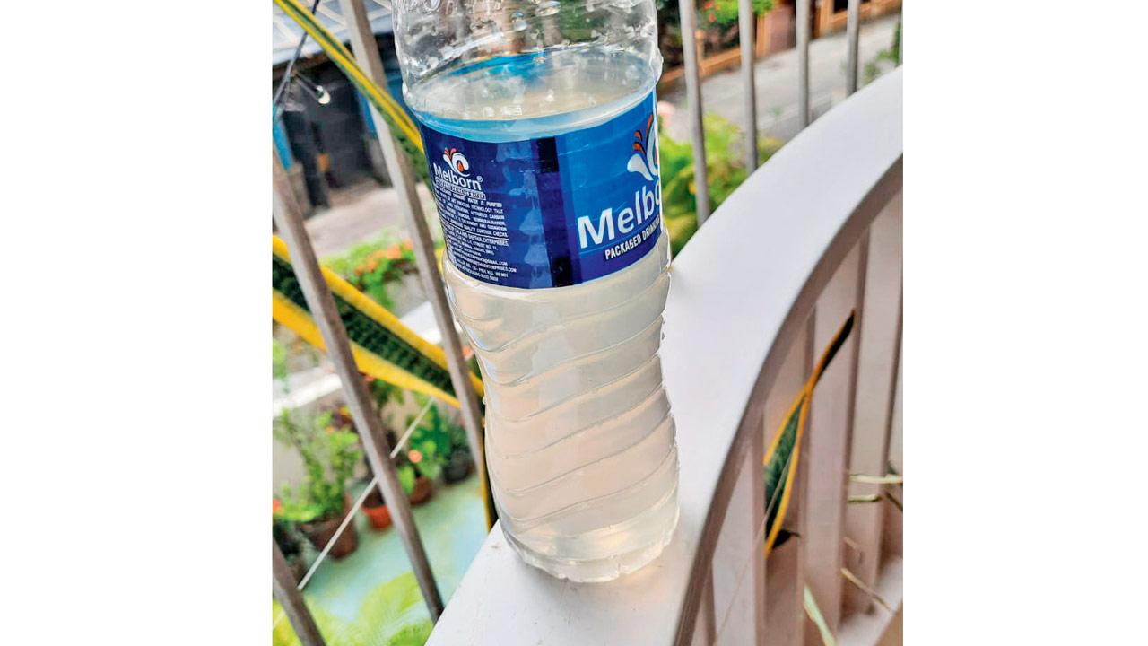 Water that was supplied to housing societies was murky and contained red worms