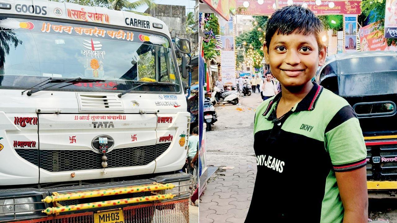 Mumbai: 12-year-old crushed under truck at Borivali