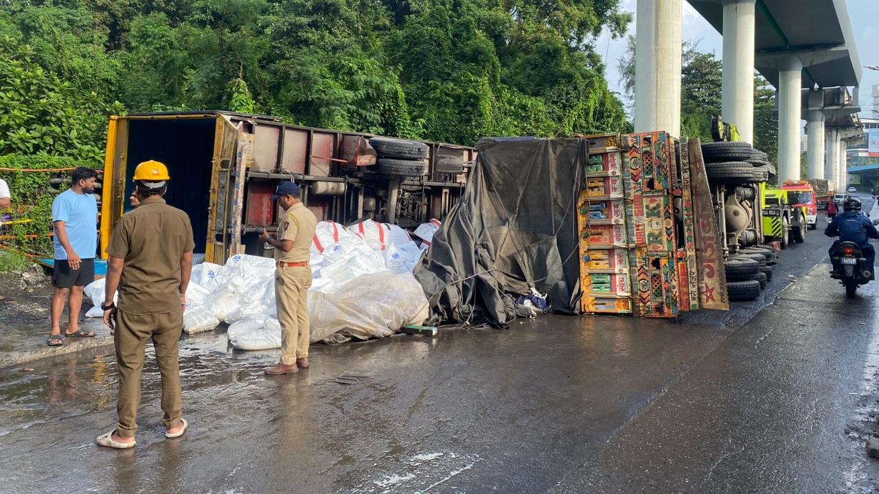 While locals from the area complained of eye irritation due to the chemical (paraformaldehyde), officials said it was not severe