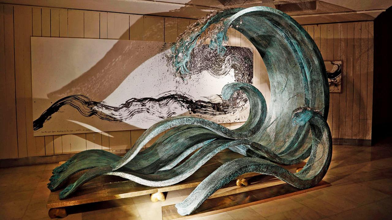 Artist Satish Gupta's exhibition in Mumbai embodies the Zen philosophy