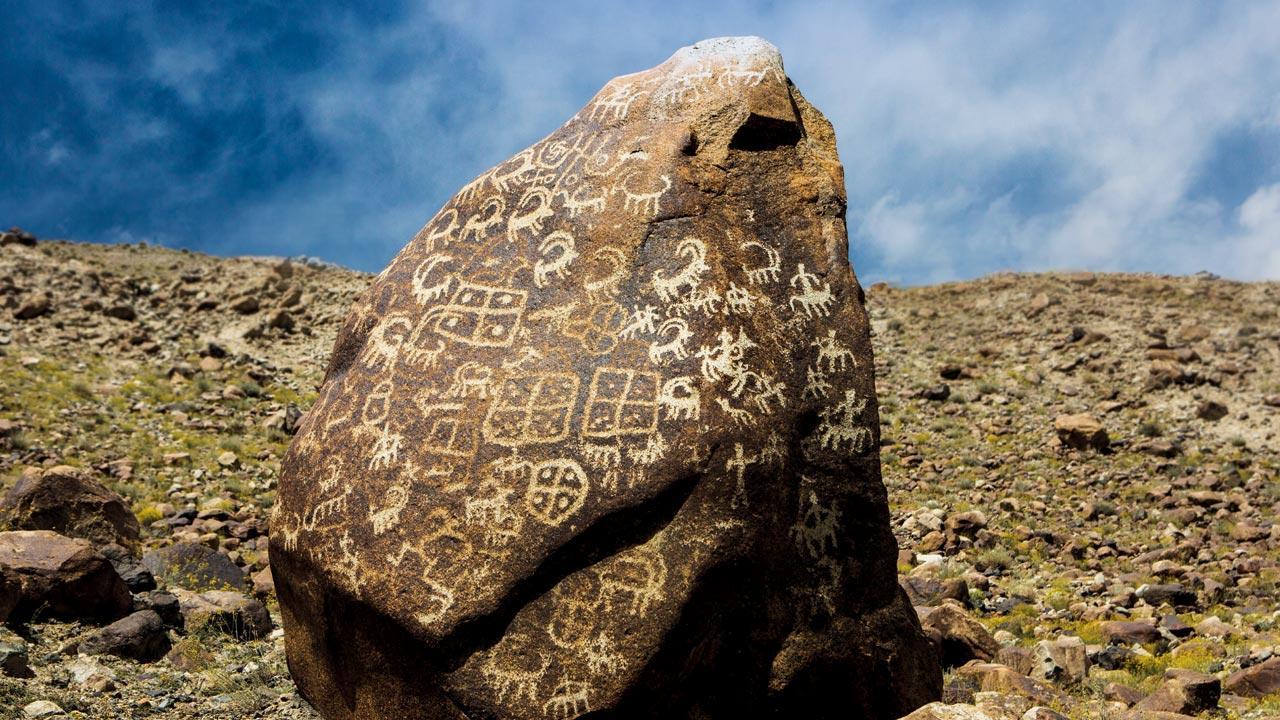 The disappearing rock art of Ladakh