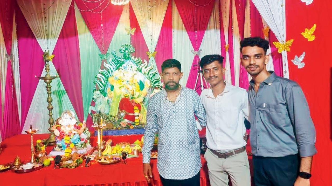 Ganeshotsav 2024: Hitesh, Sohel, Oswald bring bappa home