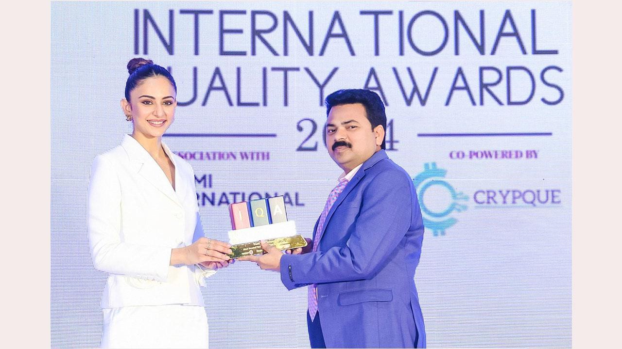 Vastu Expert Vasala Sampath Kumar Gets Awarded at Brands Impact’s International Quality Awards 2024