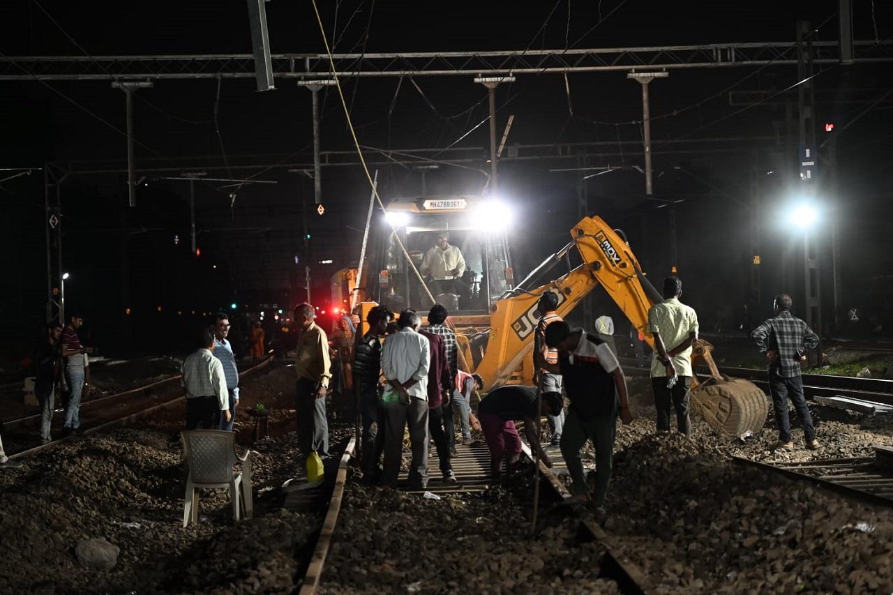 Earlier, the work was postponed due to the Ganeshotsav