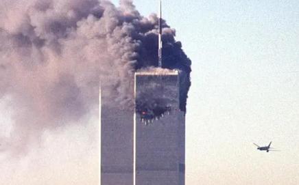 The attack at WTC. File Pic/AFP