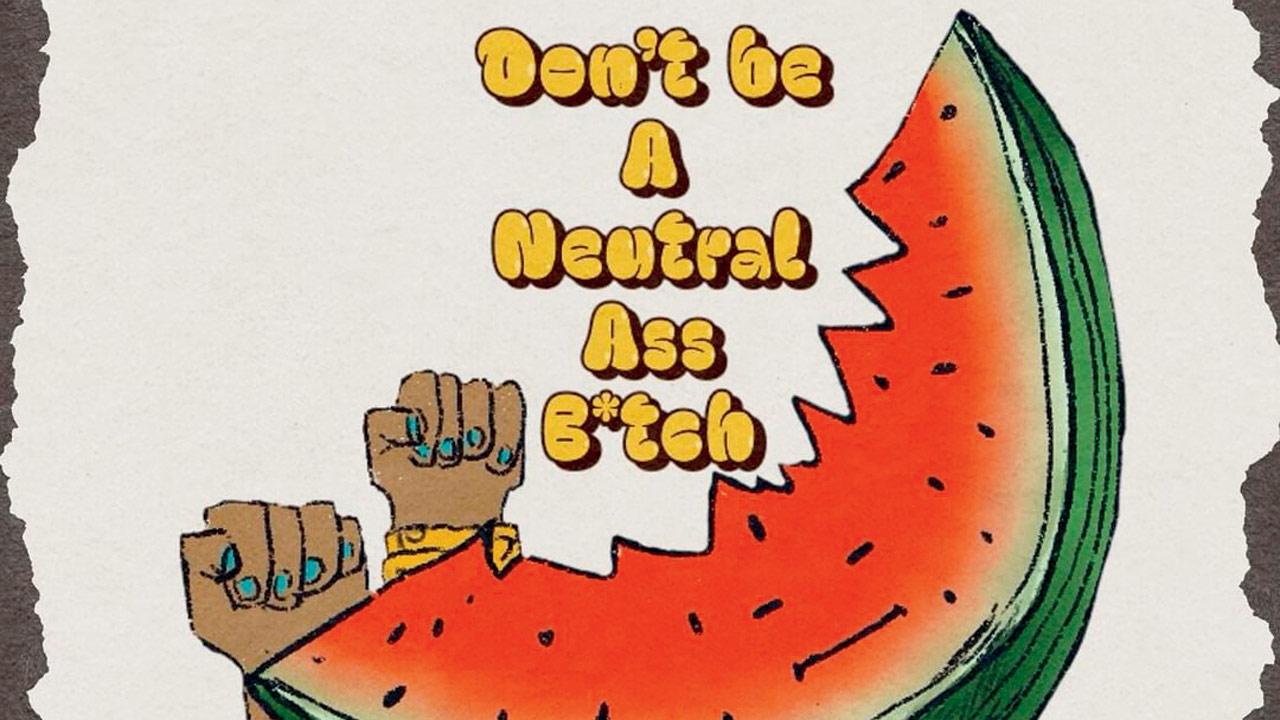 The artwork for the fundraiser created by artist Neha Shetty