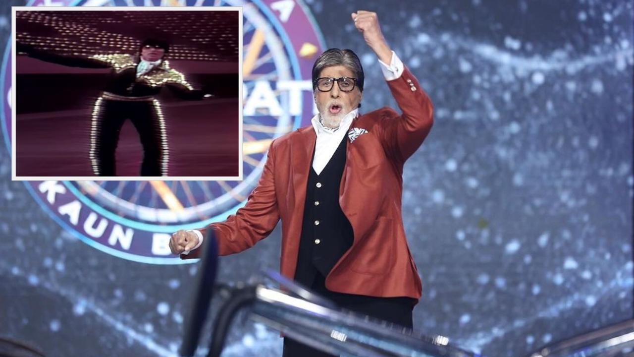 Amitabh Bachchan recalls getting electric shocks while filming 'Sara Zamana' | Kaun Banega Crorepati 16