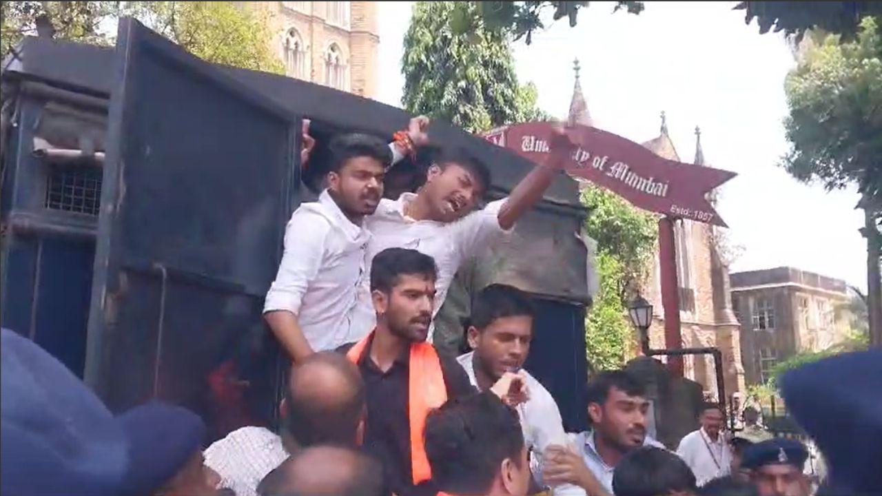 The ABVP’s protest adds to the mounting pressure on the university, as both students and political leaders question the timing and reasoning behind the election delay.