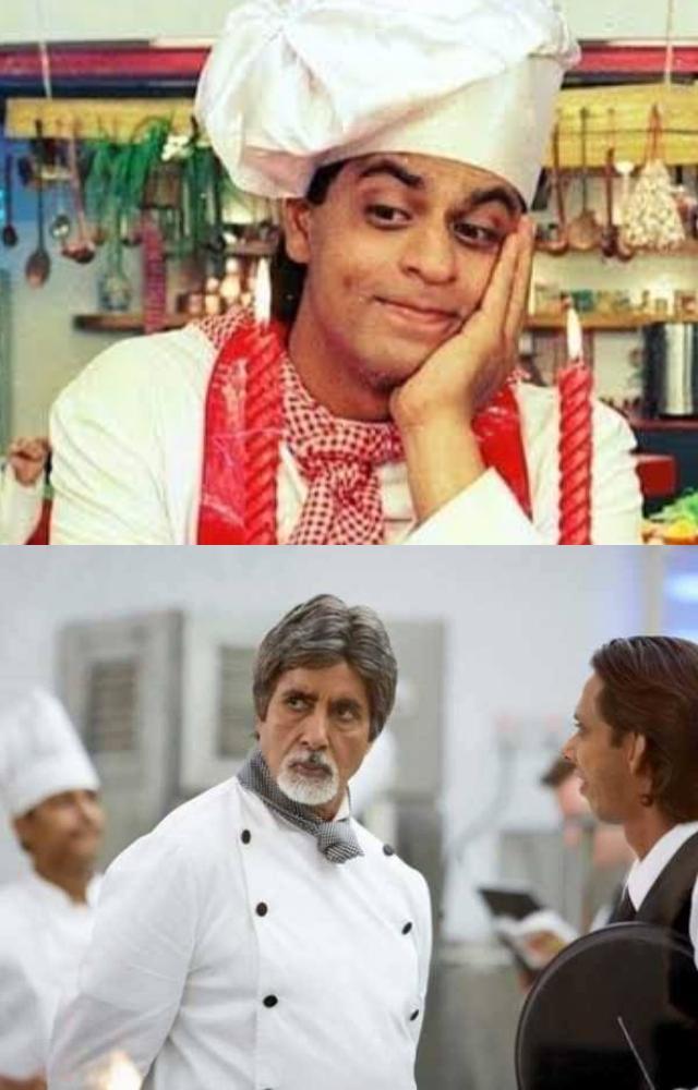 Actors who played chefs in Indian films