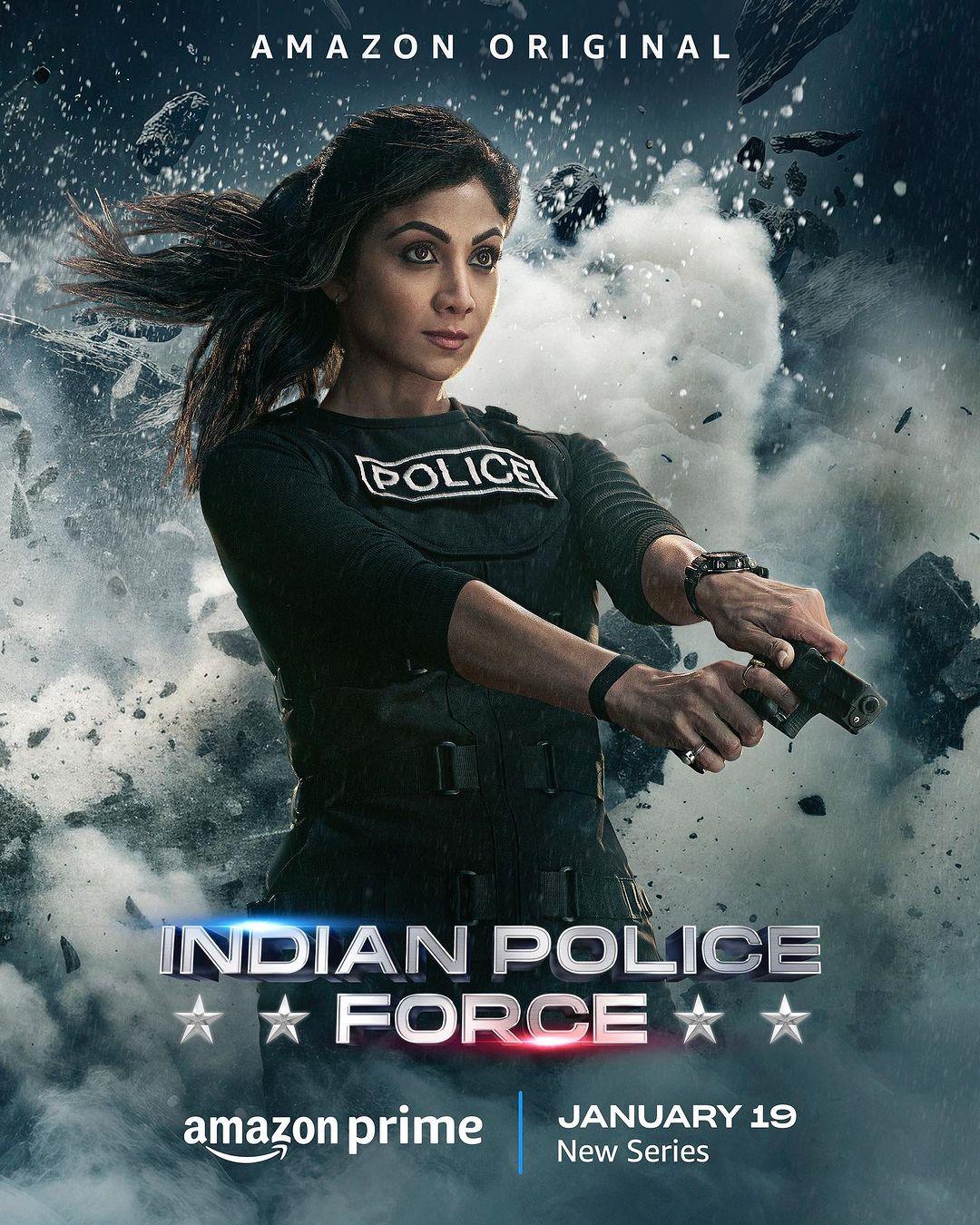 In this web series, Shilpa Shetty plays the role of a police officer named Taanvi. The series is part of the cop universe created by director Rohit Shetty and features several high-octane action sequences centered around the lives of Indian police officers.