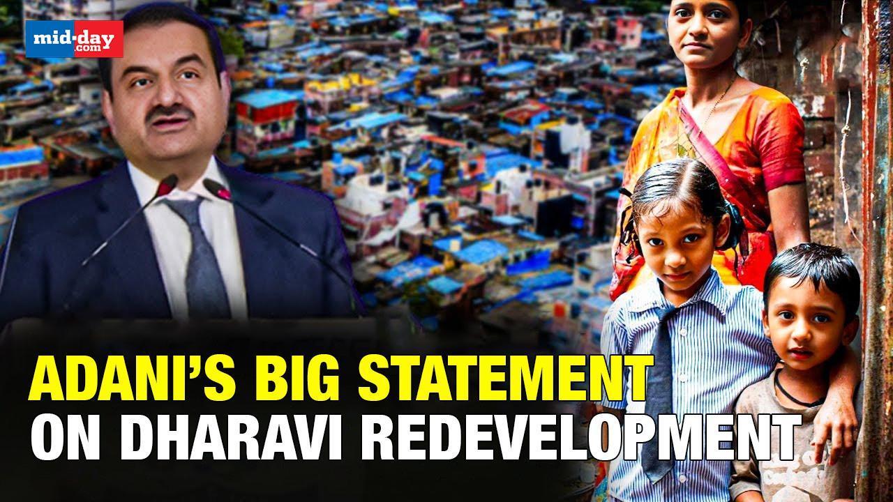 Gautam Adani mentions Dharavi Redevelopment Project in a passionate speech