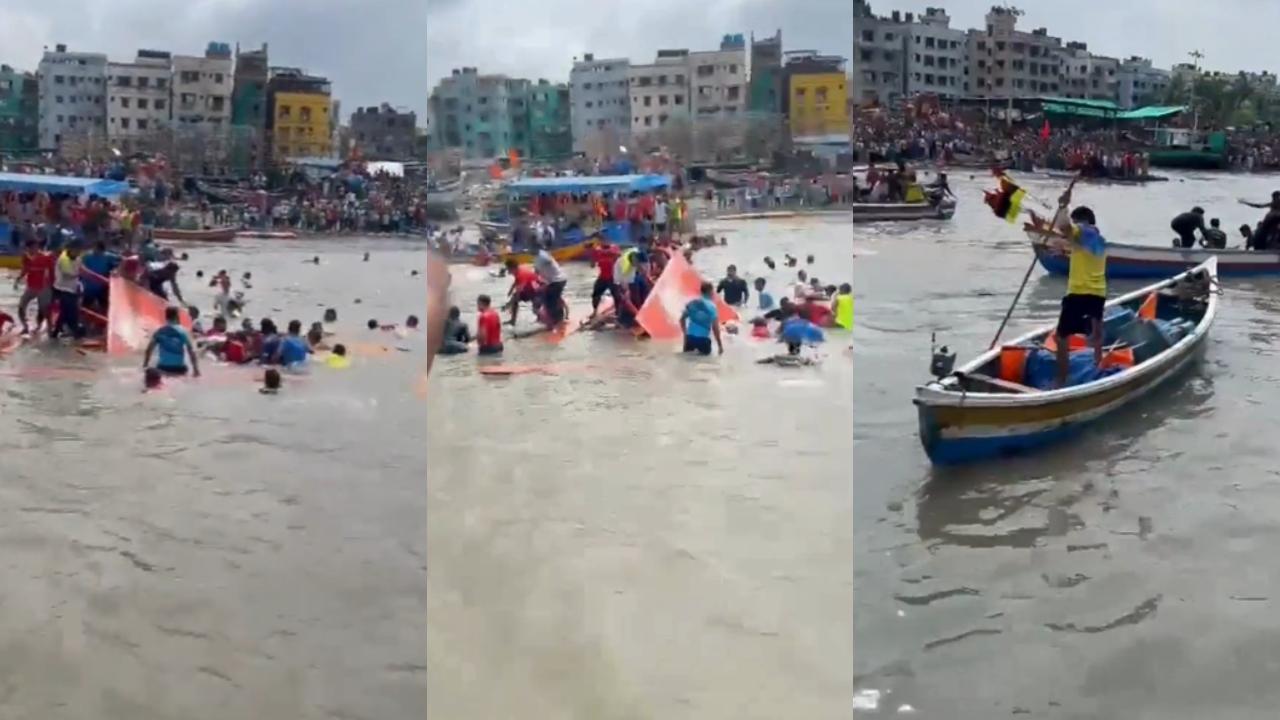 Boat capsizes during Andhericha Raja immersion, no one injured, say police