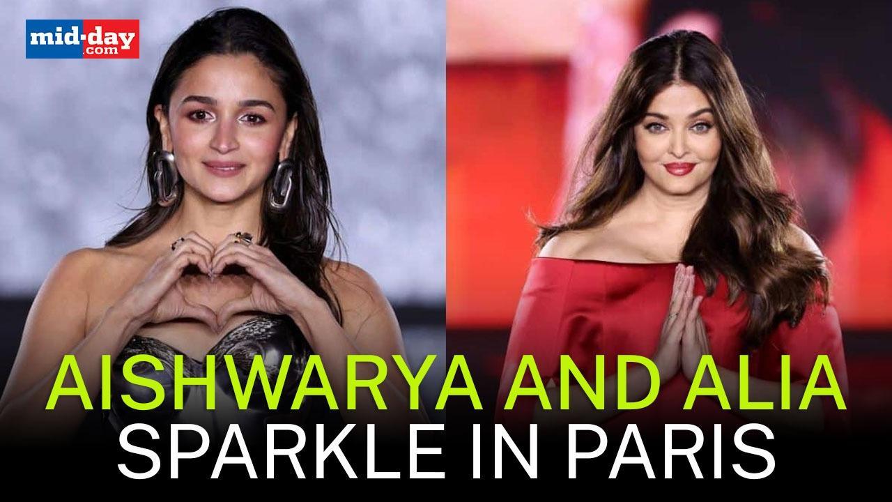 Aishwarya Rai Bachchan and Alia Bhatt walk the ramp at Paris Fashion Week 2024