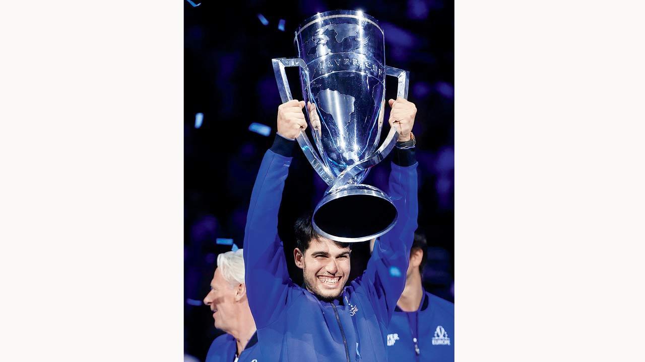 Team Europe’s Alcaraz rubbishes comparisons with Federer