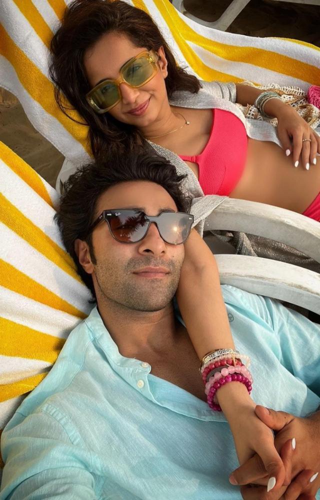 Aadar and Alekha`s loved-up pics