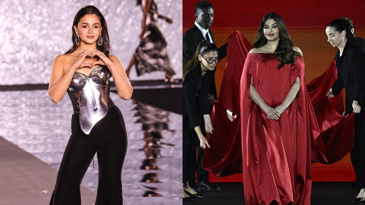 Paris Fashion Week: Aishwarya Rai's queen act, Alia Bhatt debuts in metal corset