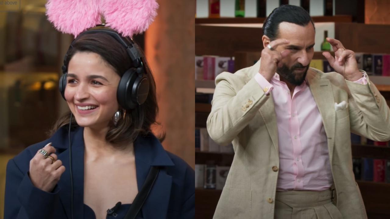 Alia Bhatt Saif Ali Khan are guests on The Great Indian Kapil Show season 2