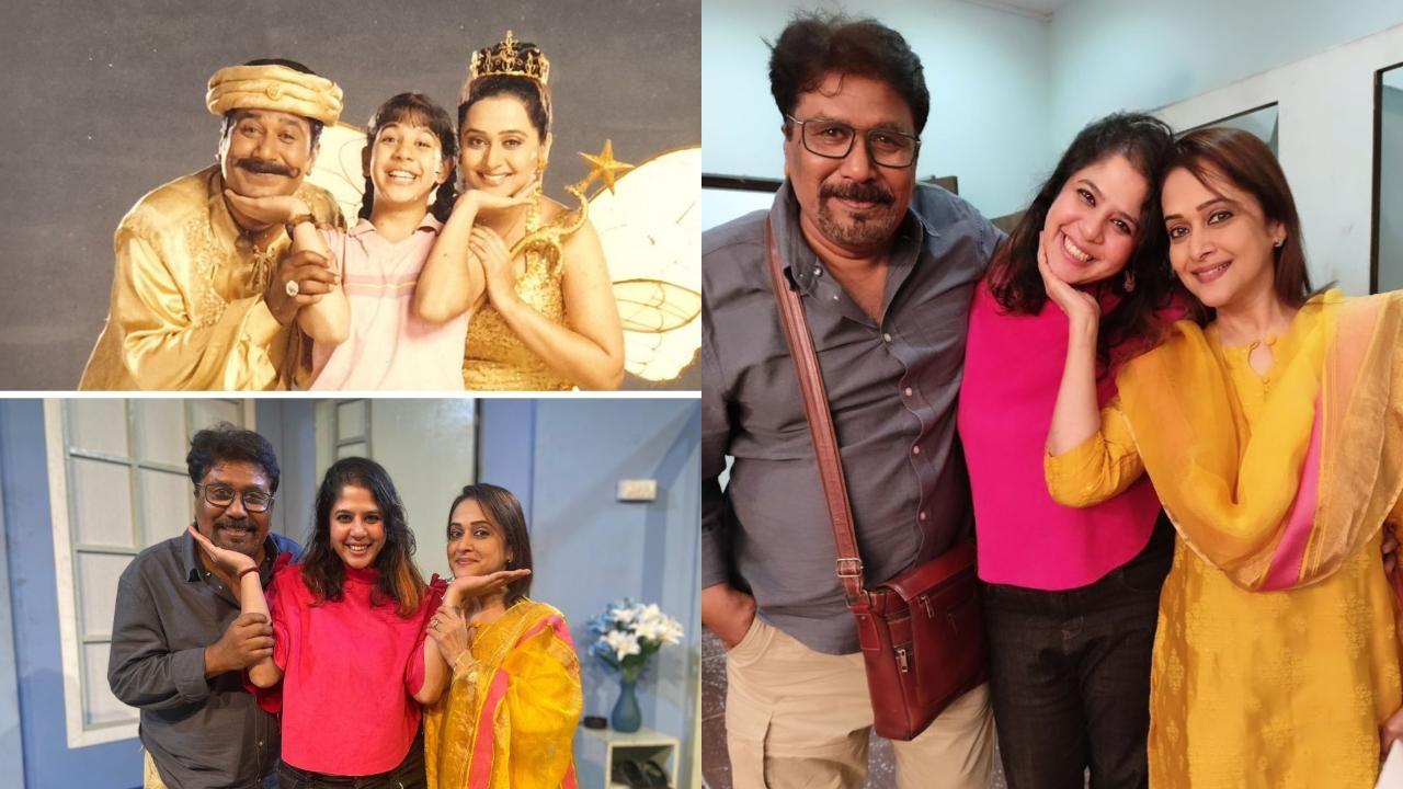 Sonpari reunion! 20 years later Tanvi Hegde aka Frooty reunites with 'Altu' Ashok Lokhande and 'Sonpari' Mrinal Kulkarni