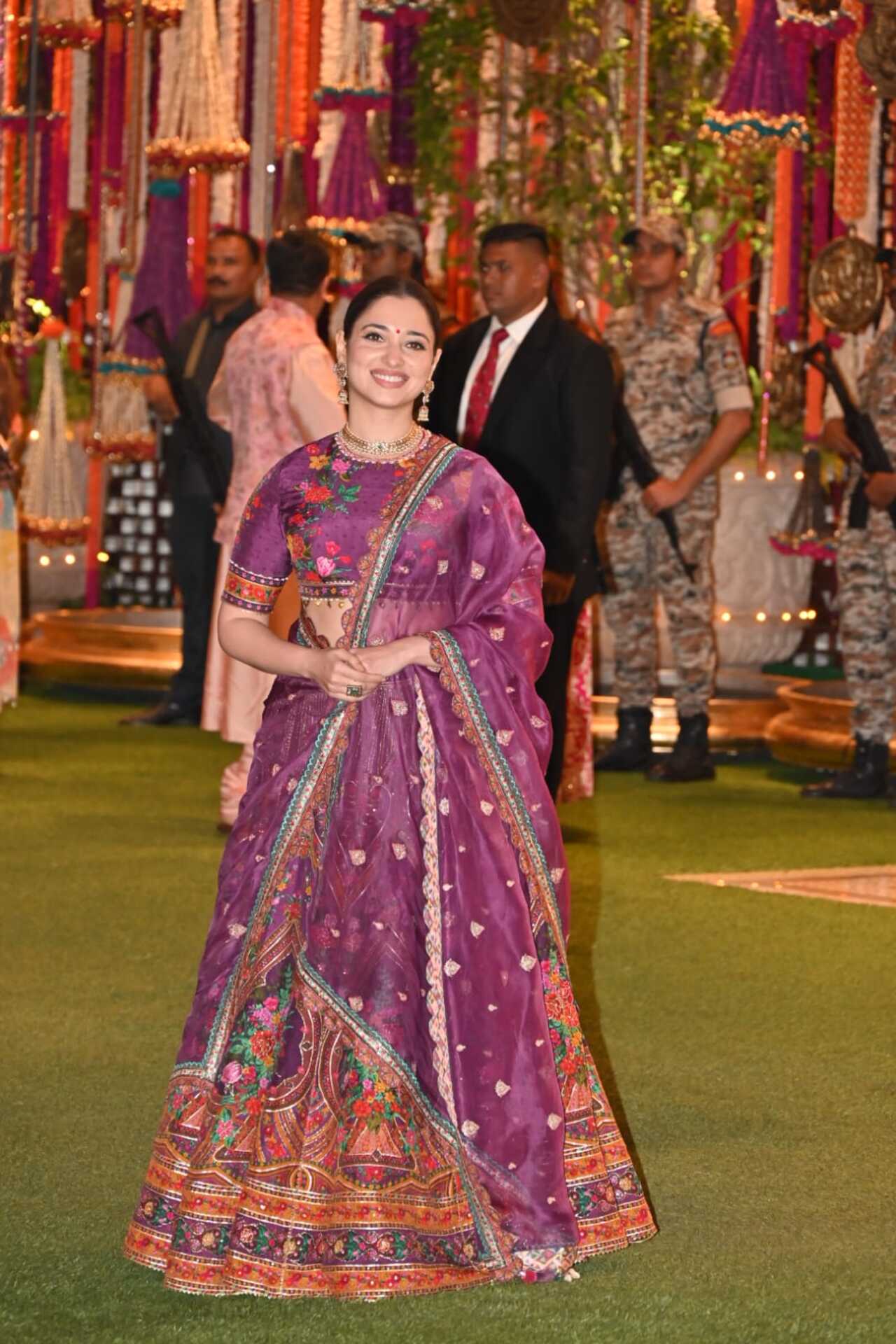 Tamannaah Bhatia looks stunning as ever in this lehenga look