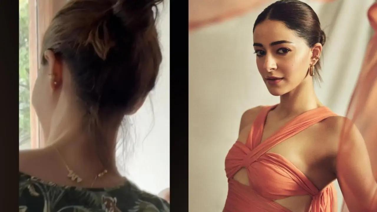 Ananya Panday sports 'W' pendant, sparking speculation about rumoured boyfriend Walker Blanco. Read more