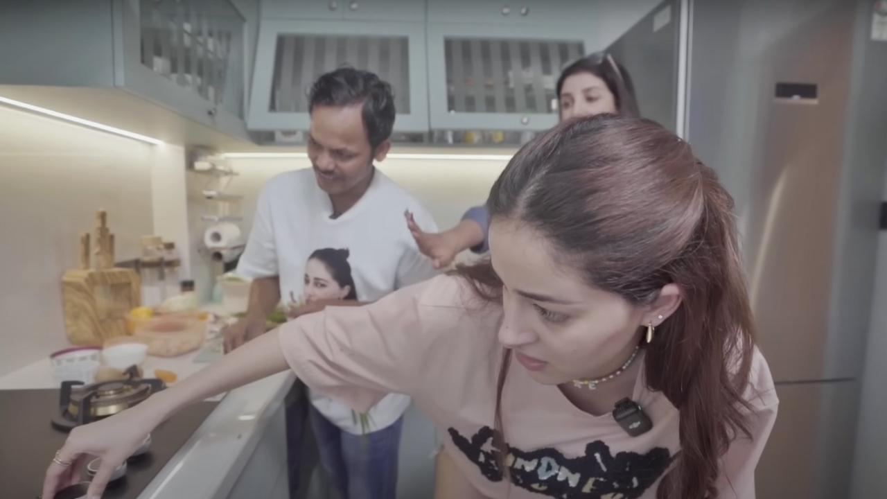‘This is not cute’: Ananya Panday trolled for not knowing how to turn on a gas stove - watch video