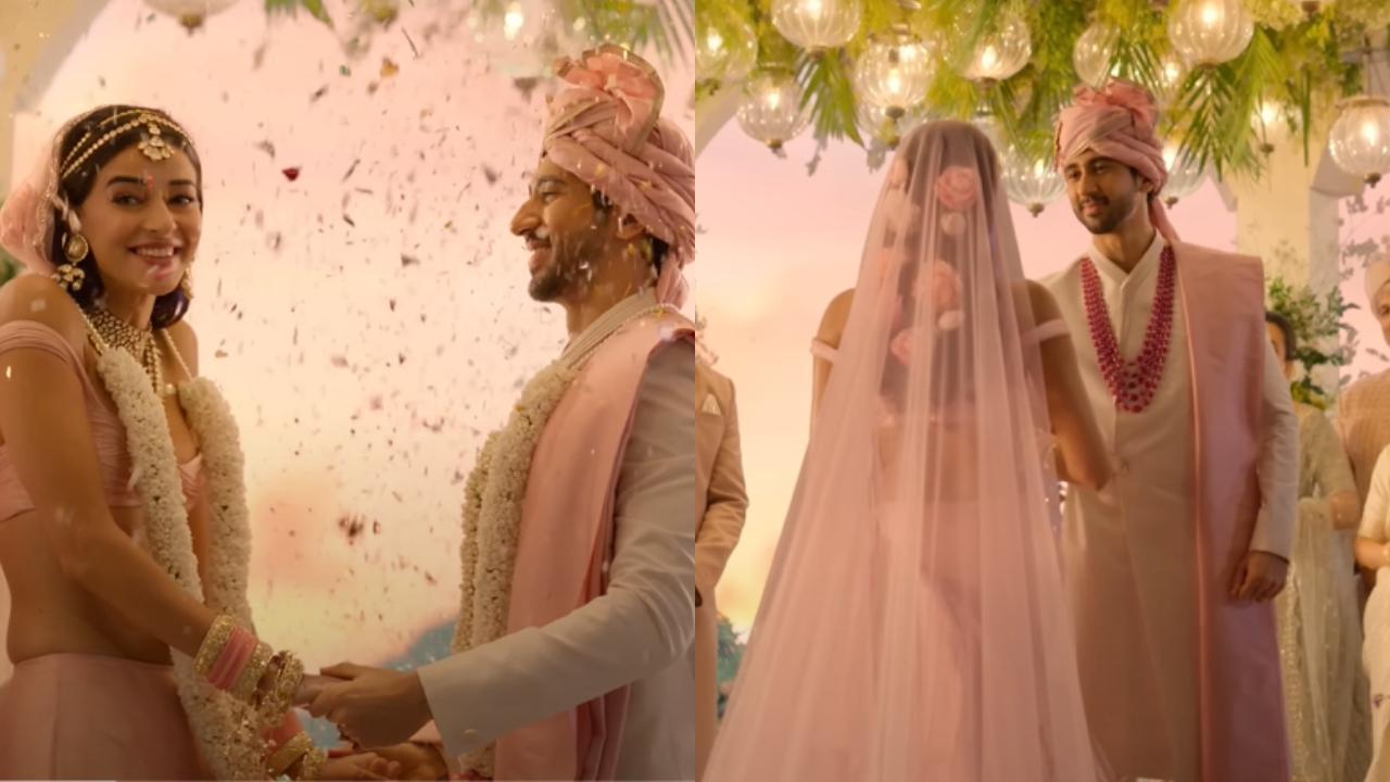Sidharth Malhotra-Kiara Advani's wedding video recreated in Ananya Panday's 'Call Me Bae'