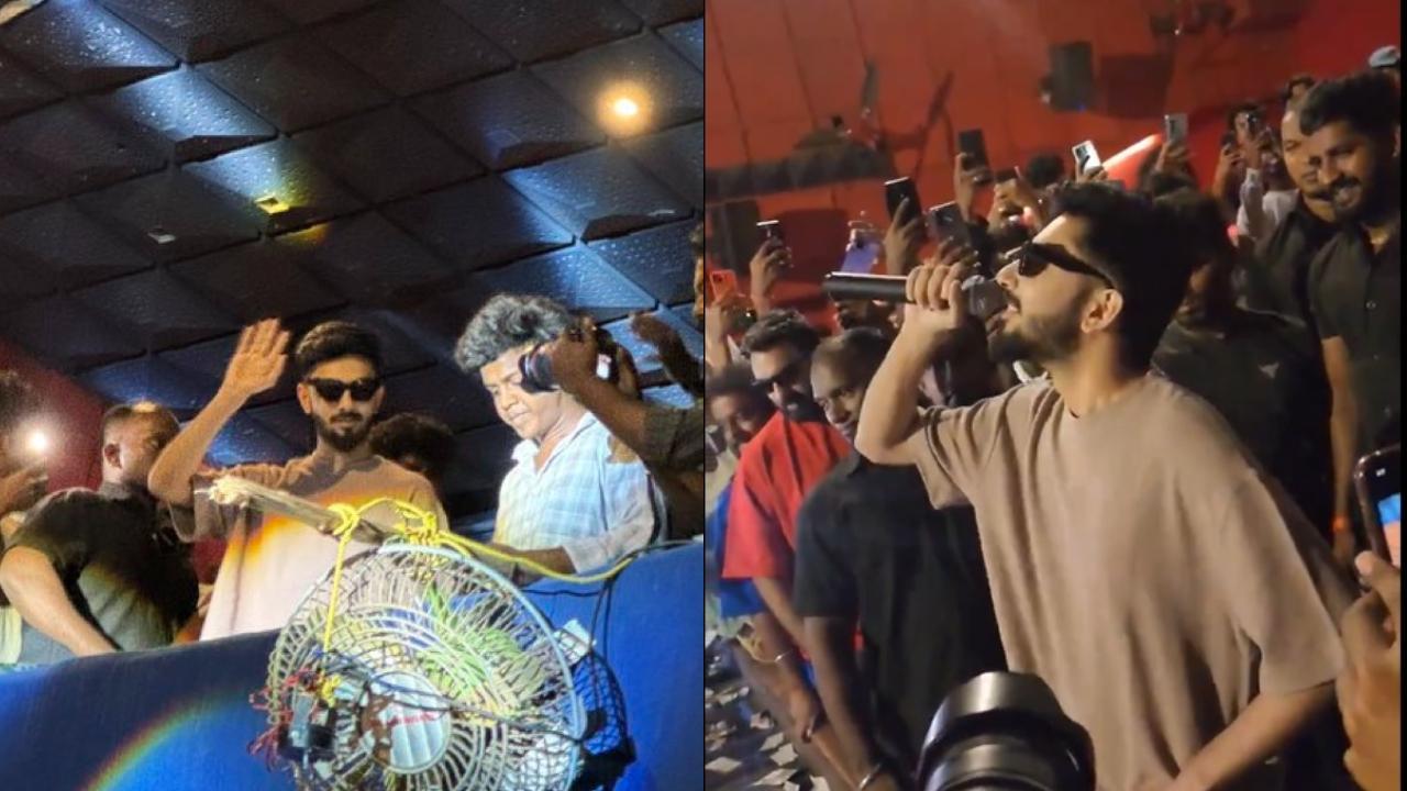 'Devara' release: Aniruddh turns theatre into live concert as he sings 'Fear song' from Jr NTR-starrer