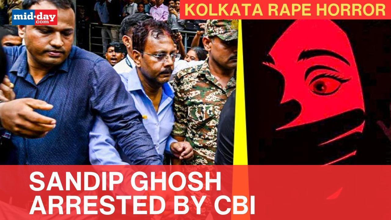 Kolkata rape horror: Ex RG Kar Principal Sandip Ghosh arrested by CBI
