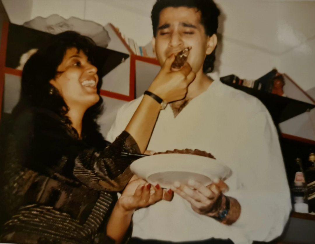 Check out this glorious throwback picture of Archana and Parmeet