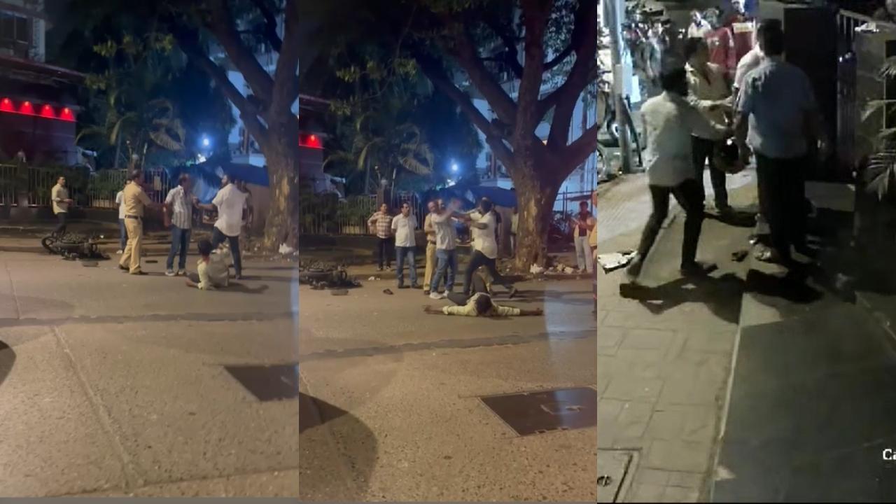 Fight breaks out outside Malad bar between staff and customers, police file counter cases