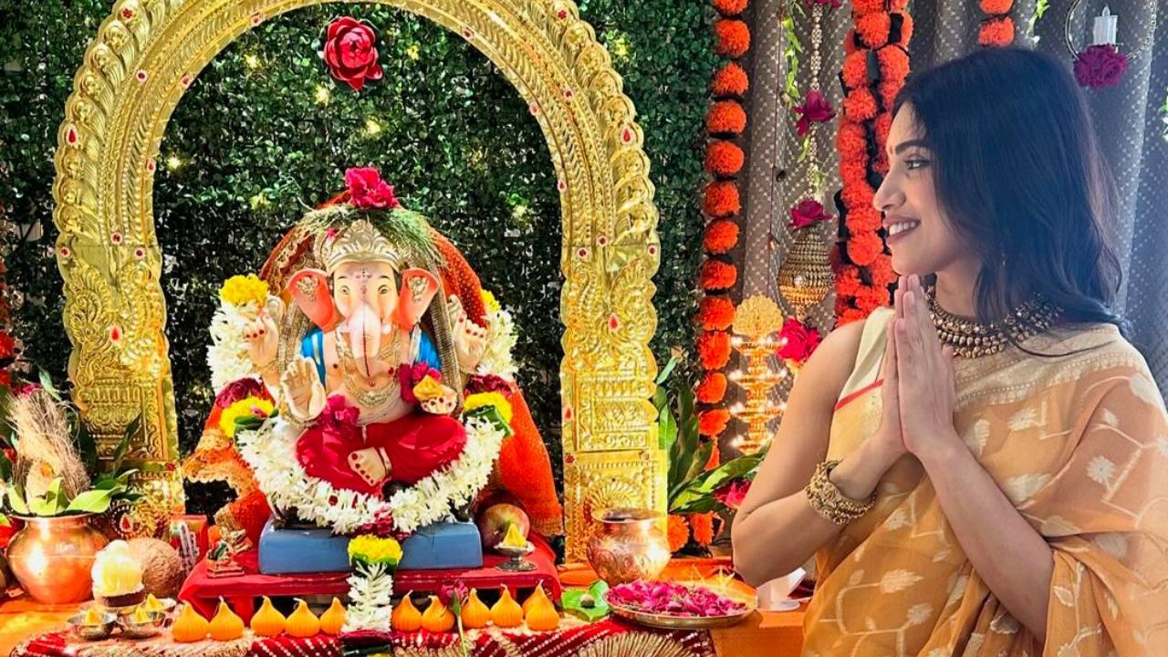 Bhumi Pednekar prepares 'modaks' on Ganeshotsav following her Aaji's recipe